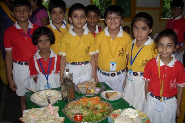 Culinary skills by Aryan Public School students