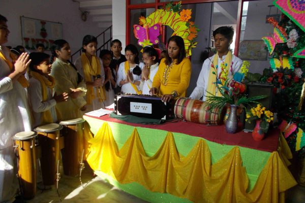 Music activity  by Aryan Public School students